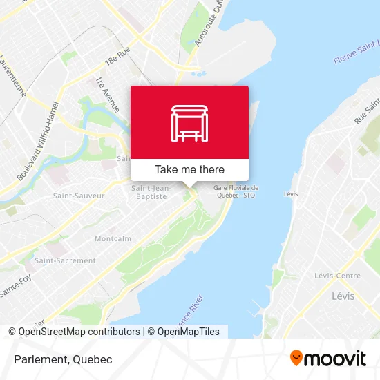 Parlement map