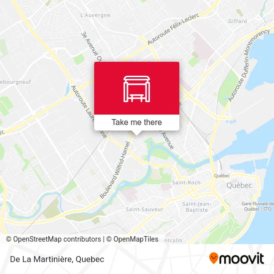 De La Martinière map