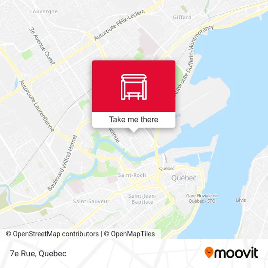 7e Rue map