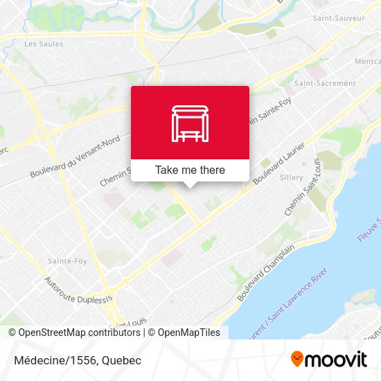 Médecine/1556 map