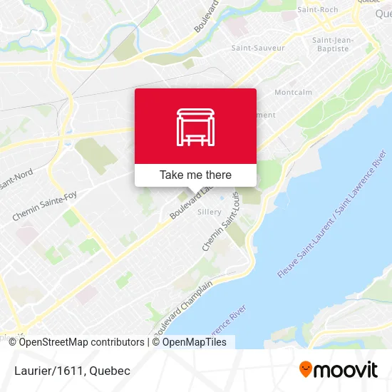 Laurier/1611 map