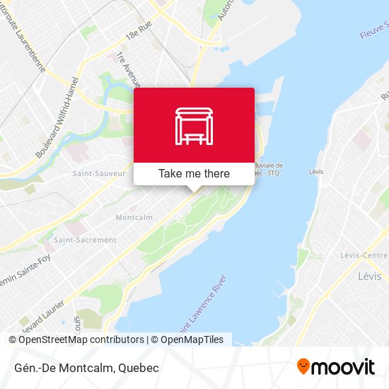 Gén.-De Montcalm map
