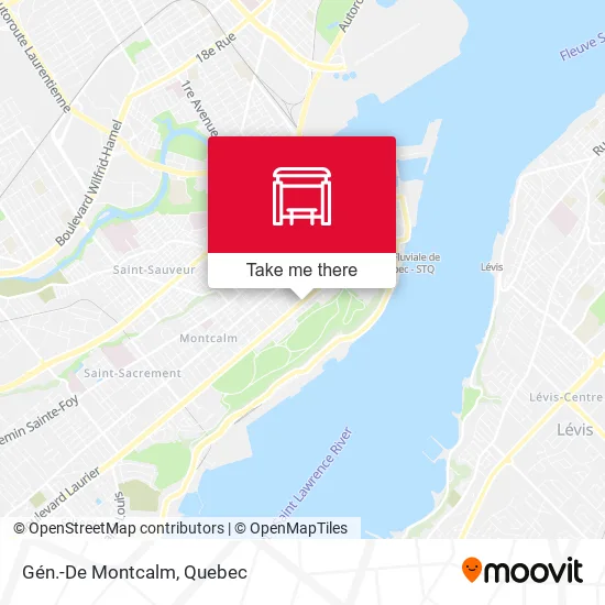 Gén.-De Montcalm map