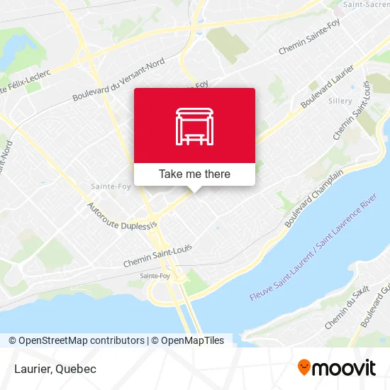Laurier map