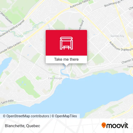 Blanchette map
