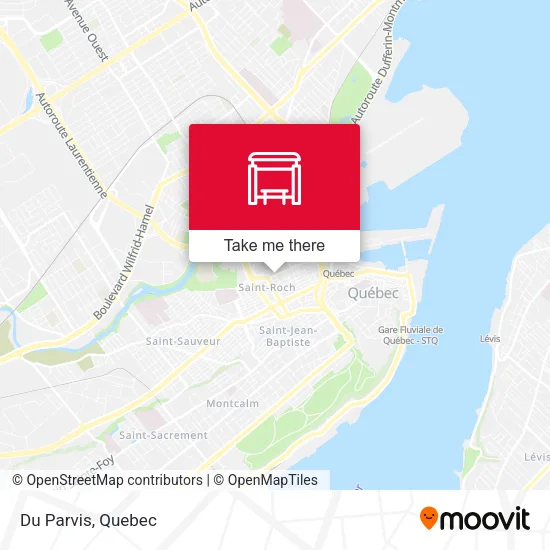 Du Parvis map