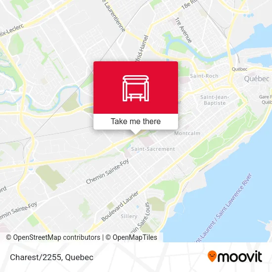 Charest/2255 map