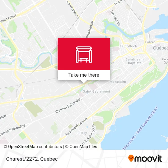 Charest/2272 map