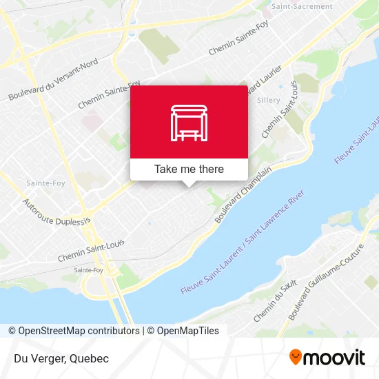Du Verger map