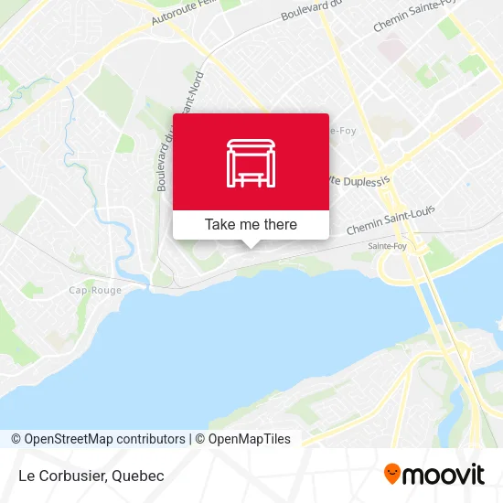 Le Corbusier map