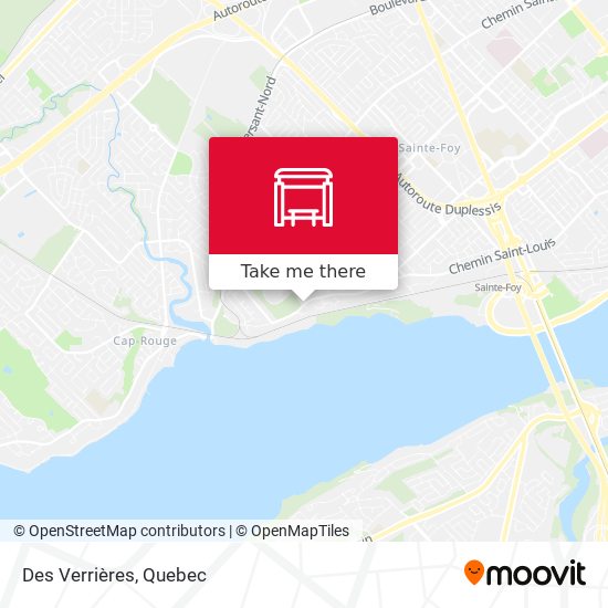 Des Verrières map
