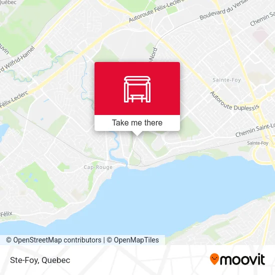 Ste-Foy map