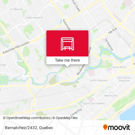 Bernatchez/2432 map