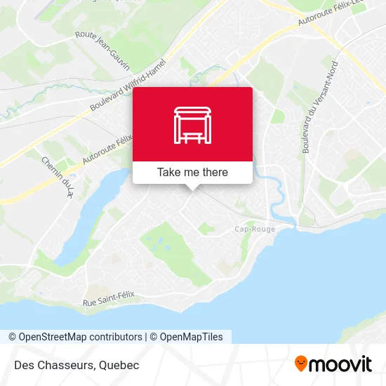 Des Chasseurs map