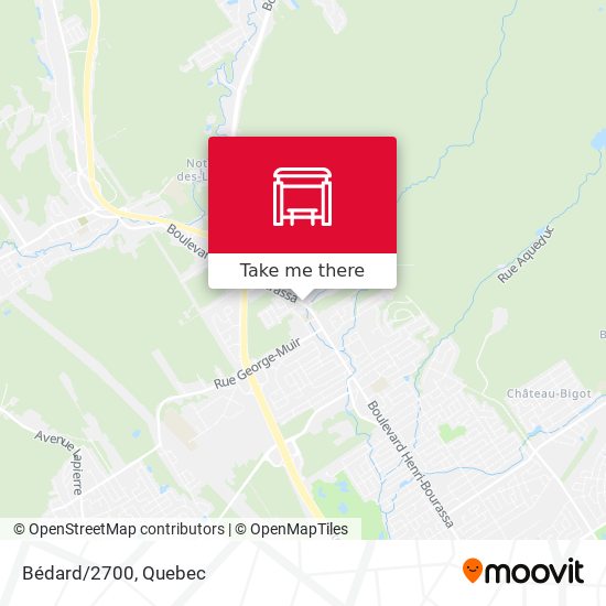 Bédard/2700 map
