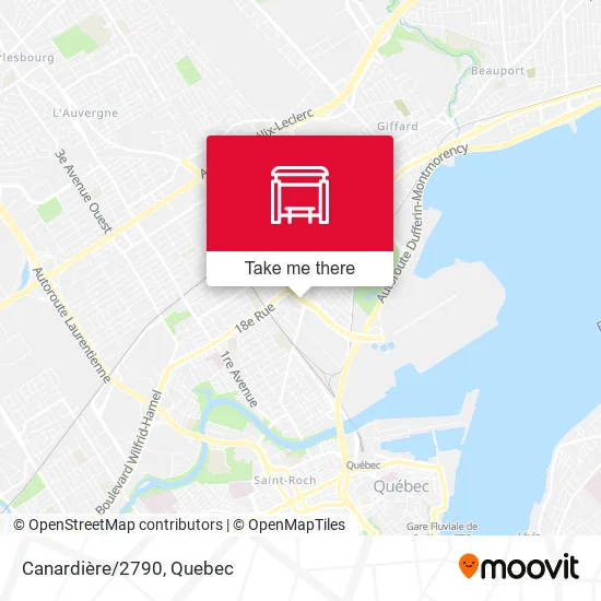 Canardière/2790 map