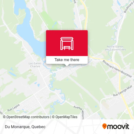 Du Monarque map