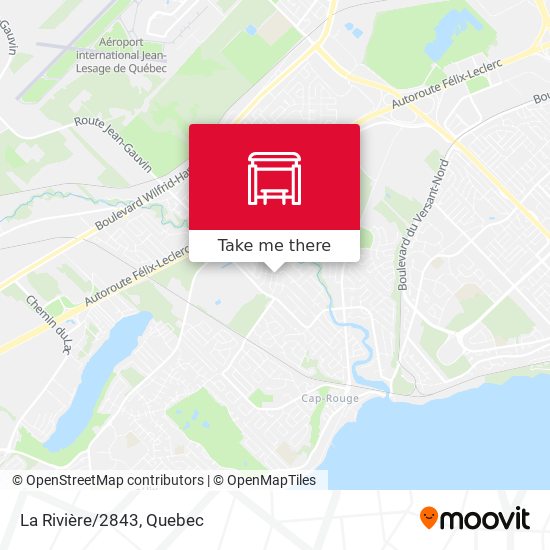 La Rivière/2843 map