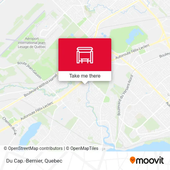 Du Cap.-Bernier map