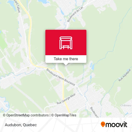 Audubon map