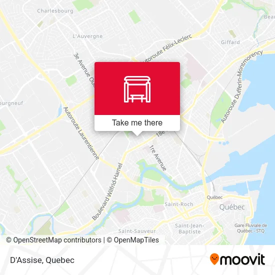 D'Assise map