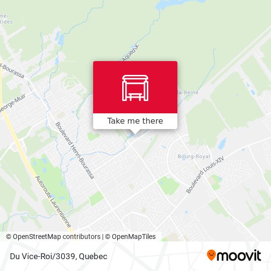 Du Vice-Roi/3039 map