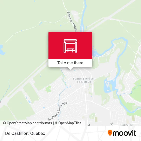De Castillon map