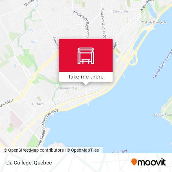 Du Collège map