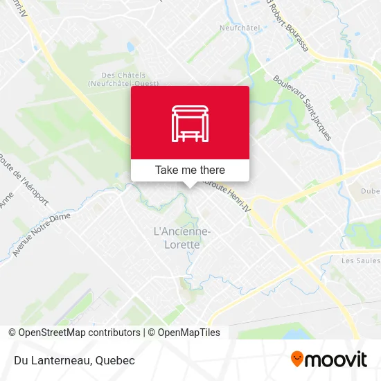 Du Lanterneau map