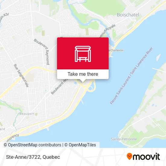 Ste-Anne/3722 map