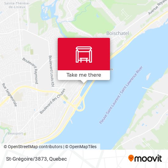 St-Grégoire/3873 map