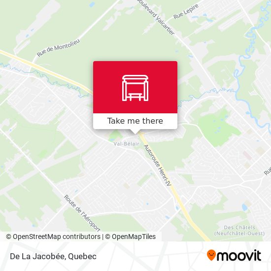 De La Jacobée map
