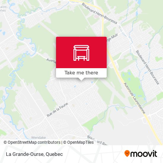 La Grande-Ourse map