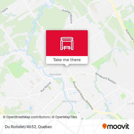 Du Roitelet/4652 map