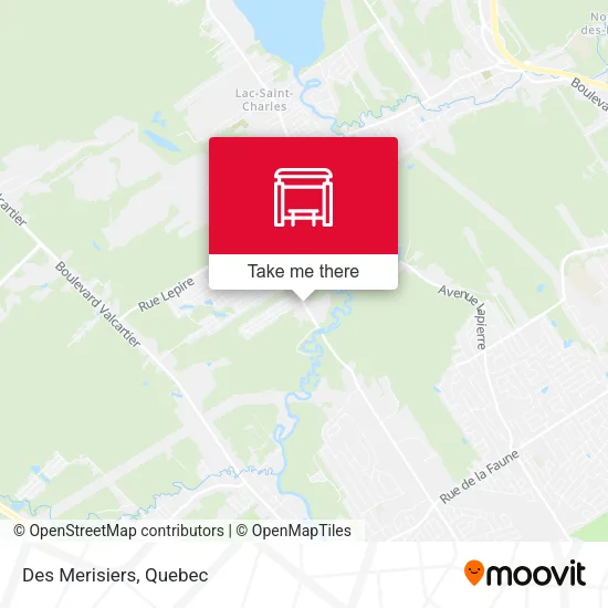 Des Merisiers map
