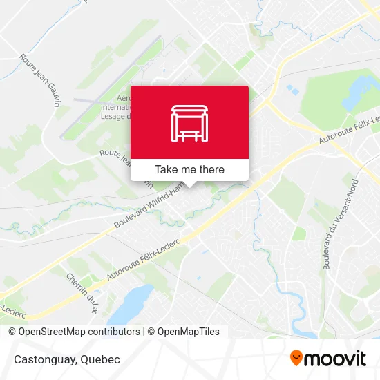Castonguay map
