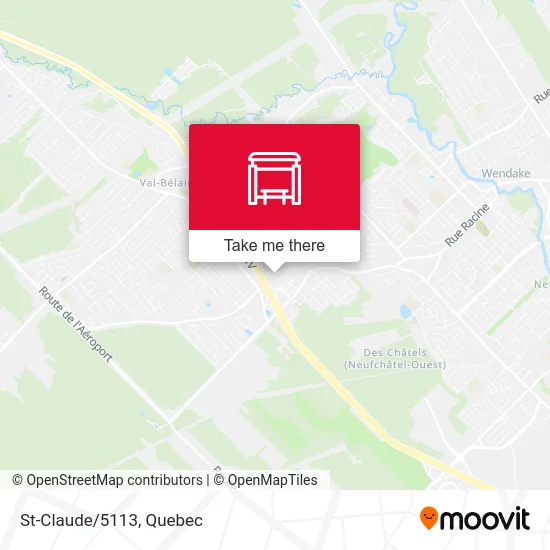 St-Claude/5113 map