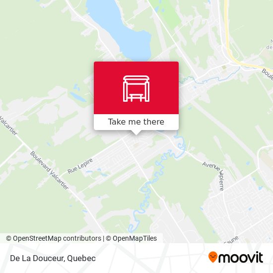 De La Douceur map