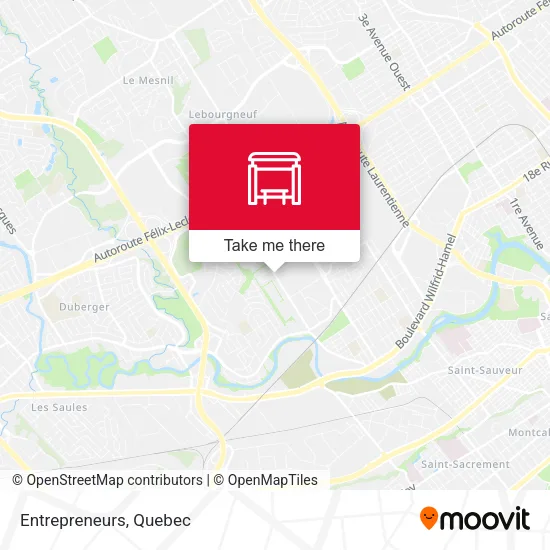 Entrepreneurs map