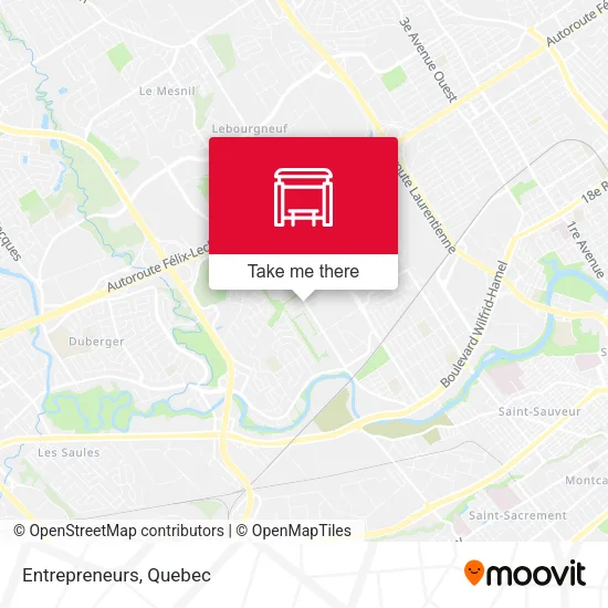 Entrepreneurs map