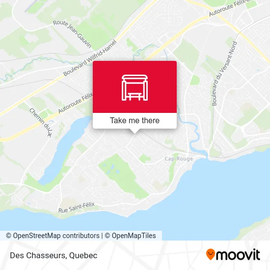 Des Chasseurs map