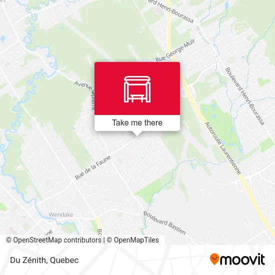 Du Zénith map