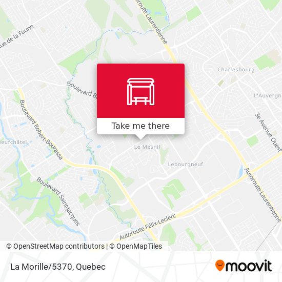 La Morille/5370 map