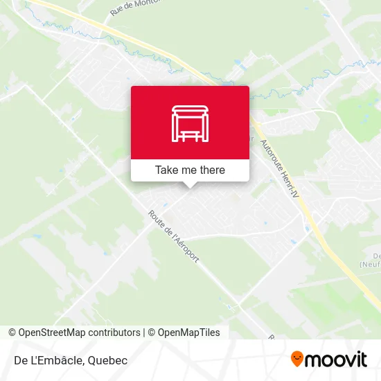 De L'Embâcle map