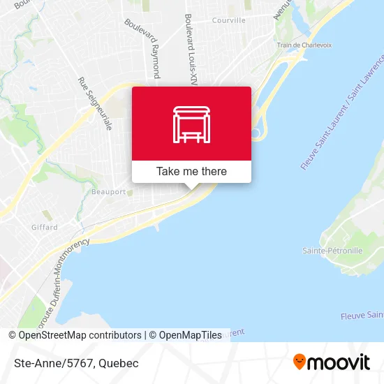 Ste-Anne/5767 map