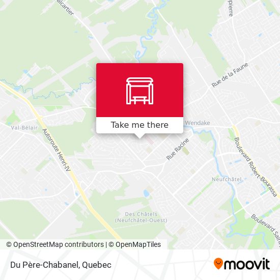 Du Père-Chabanel map