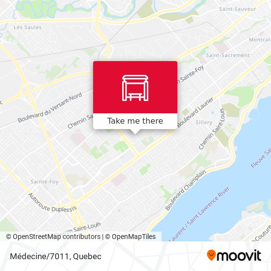 Médecine/7011 map