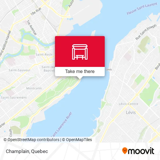 Champlain map