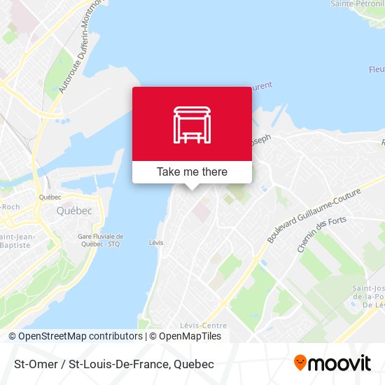 St-Omer / St-Louis-De-France map