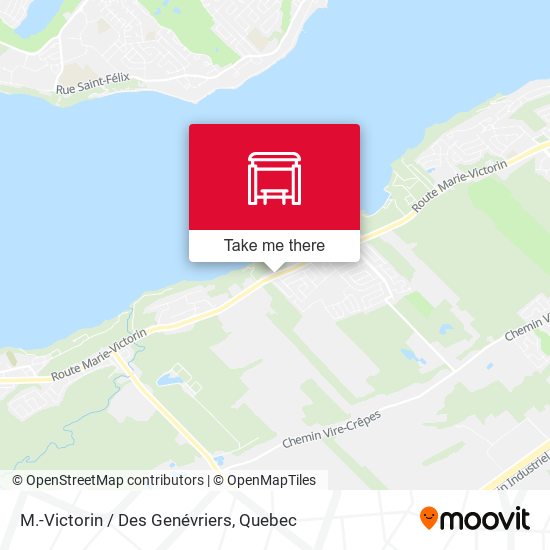 M.-Victorin / Des Genévriers map